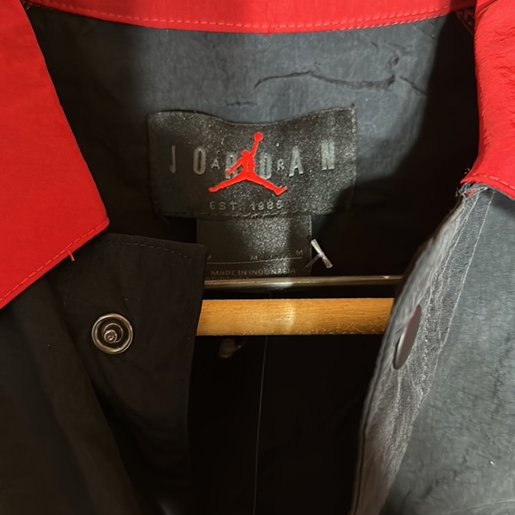 Nike Jordan Women Black Varsity Red Flight Suit Jumpsuit Size medium NWT - Picture 13 of 16